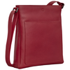 Yoshi Bryant Cherry Red Leather Cross Body Bag