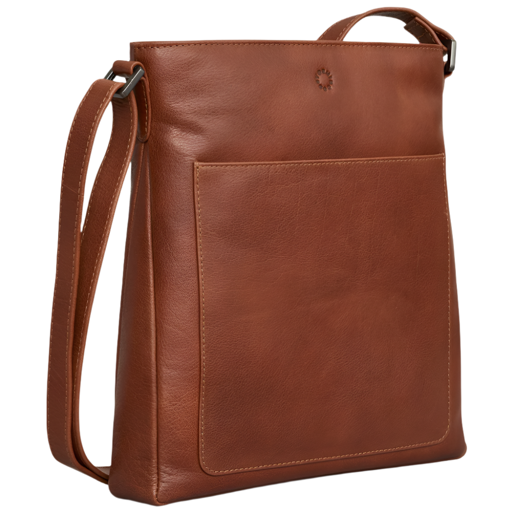 Yoshi Bryant Brown Leather Cross Body Bag