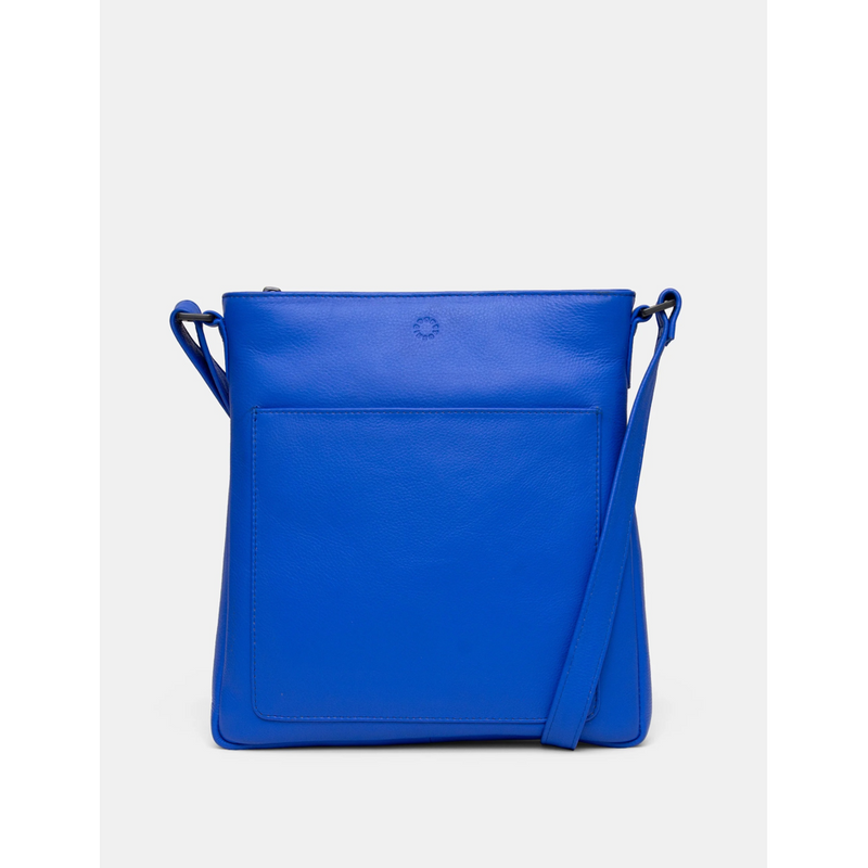 Yoshi Bryant Blue Leather Cross Body Bag