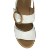 Lotus Cammie White Sandals