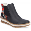 Rieker Z8689-00 (Capetown) Black Combination Boots