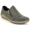 Rieker L7571-54 (Celeste) Green Combination Shoes