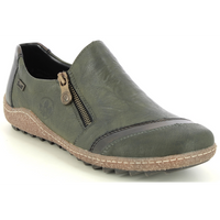 Rieker L7571-54 (Celeste) Green Combination Shoes