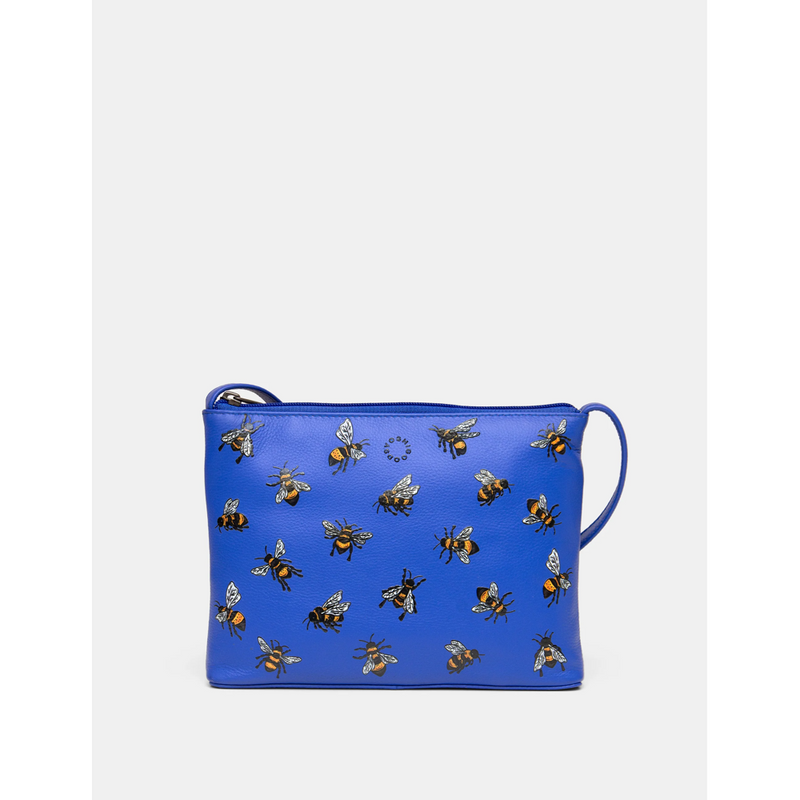 Yoshi Sweet Bees Leather Cross Body Bag