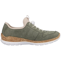 Rieker N42G0-52 (Calle) Schilf Perle Creme Trainers