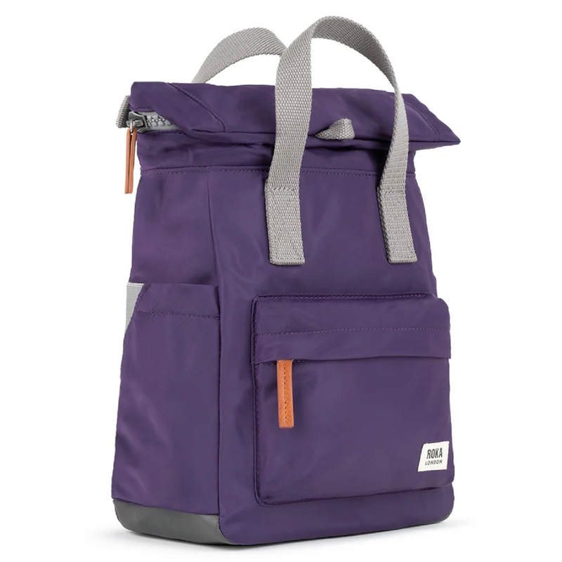 Roka Canfield B Majestic Purple Recycled Nylon Bag