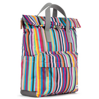 Roka Canfield B Recycled Canvas (Medium) Multi Stripe Bag