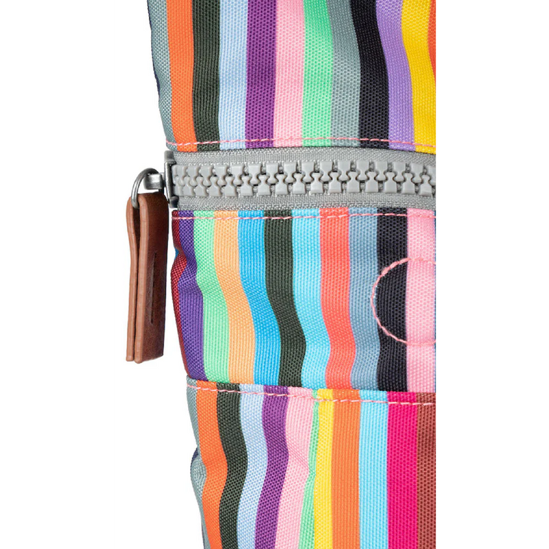 Roka Canfield B Recycled Canvas (Medium) Multi Stripe Bag