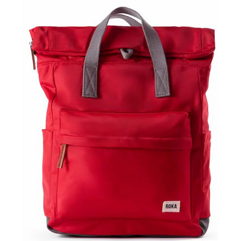 Roka Canfield B Recycled Nylon (Medium) Cranberry Bag