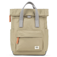 Roka Canfield B Taupe Recycled Nylon Bag