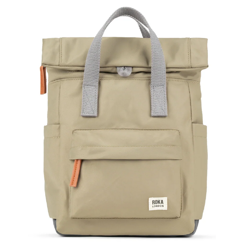 Roka Canfield B Taupe Recycled Nylon Bag