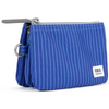 Roka Carnaby Recycled Canvas Pinstripe Denim Light Wash Wallet