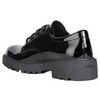 Geox Casey G.C. Patent Black School Shoes