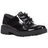 Geox Casey G.N. Patent Black School Shoes