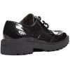 Geox Casey G.N. Patent Black School Shoes