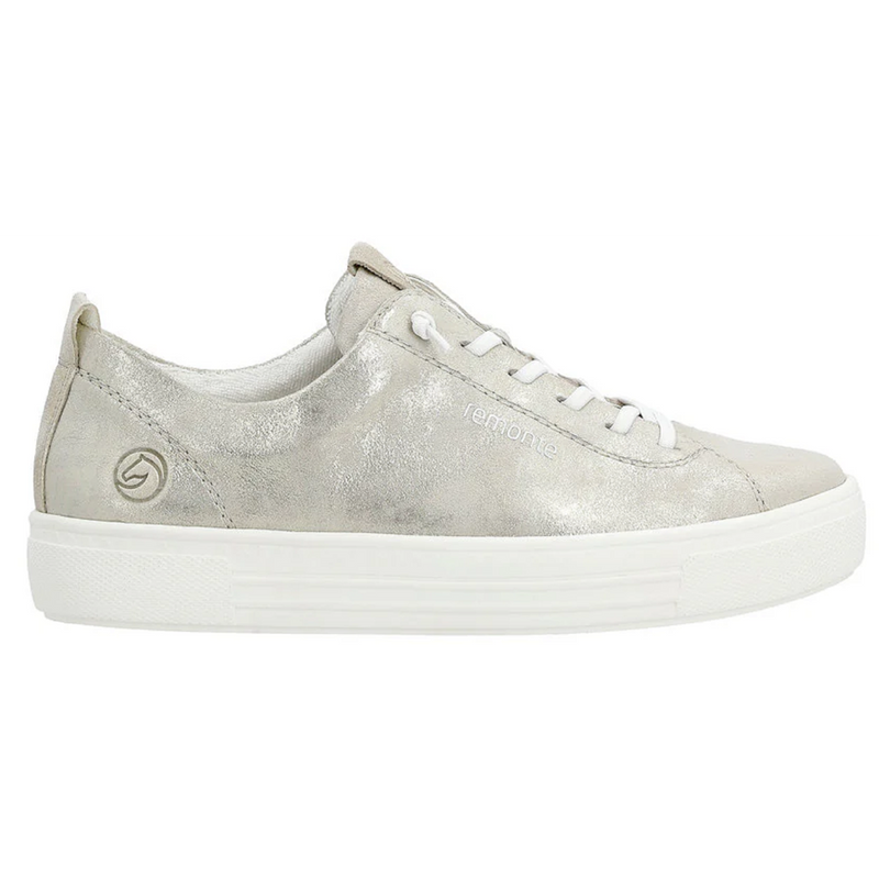 Remonte D0913 (Cath) Pewter Trainers