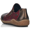 Rieker L7571-25 (Celeste) Burgundy Combination Shoes