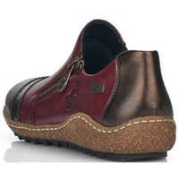 Rieker L7571-25 (Celeste) Burgundy Combination Shoes