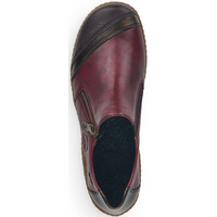 Rieker L7571-25 (Celeste) Burgundy Combination Shoes