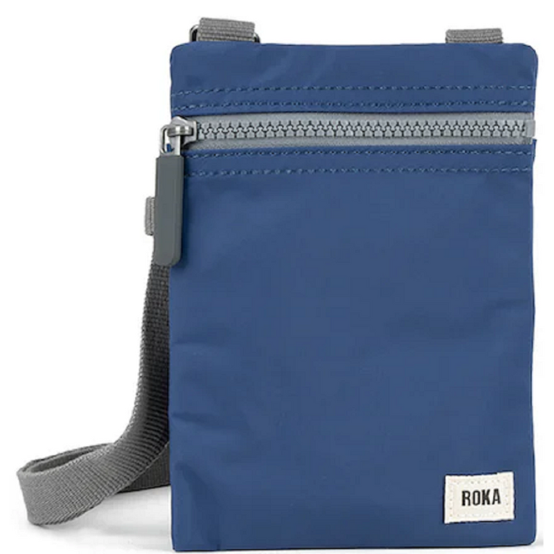 Roka Chelsea Recycled Nylon Burnt Blue Bag