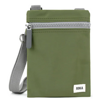 Roka Chelsea Recycled Nylon Avocado Bag