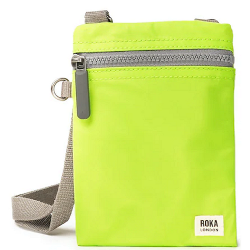 Roka Chelsea Recycled Nylon Lime Bag