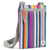 Roka Chelsea Recycled Canvas Multi Stripe Bag