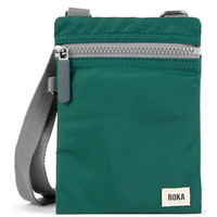 Roka Chelsea Recycled Nylon Teal Bag