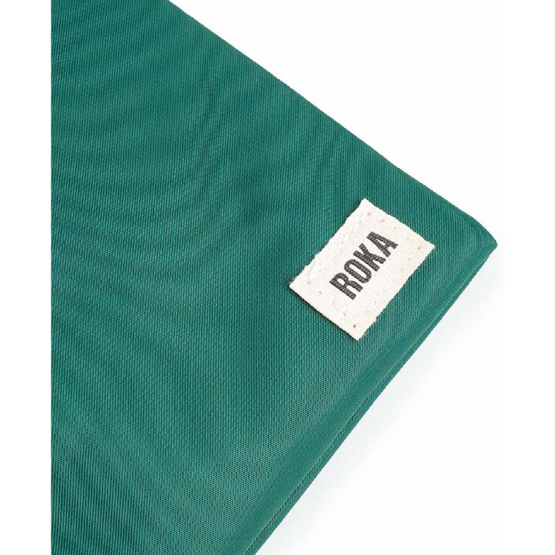 Roka Chelsea Recycled Nylon Teal Bag