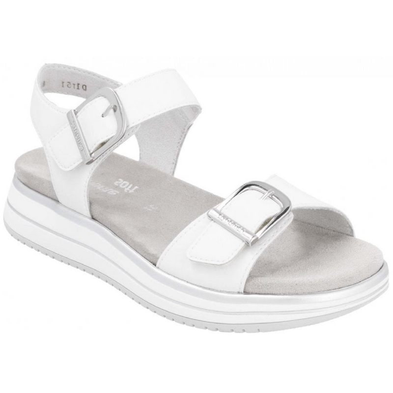 Remonte D1J51-81 (Chloe) White Sandals