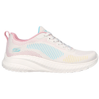 Skechers Bobs Squad Chaos-Color Crush White Multi Trainers