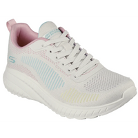 Skechers Bobs Squad Chaos-Color Crush White Multi Trainers