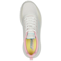 Skechers Bobs Squad Chaos-Color Crush White Multi Trainers