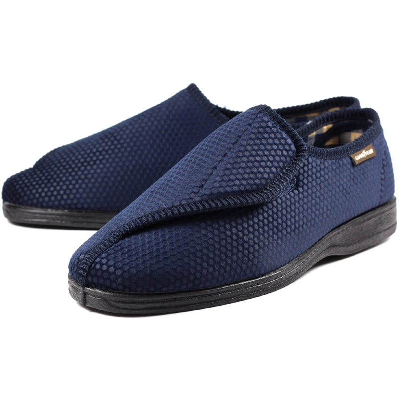 Lunar Goodyear Columbus II Navy Slippers