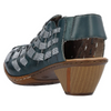 Rieker 46778-10 (Cuba) Petrol/Adria Shoes