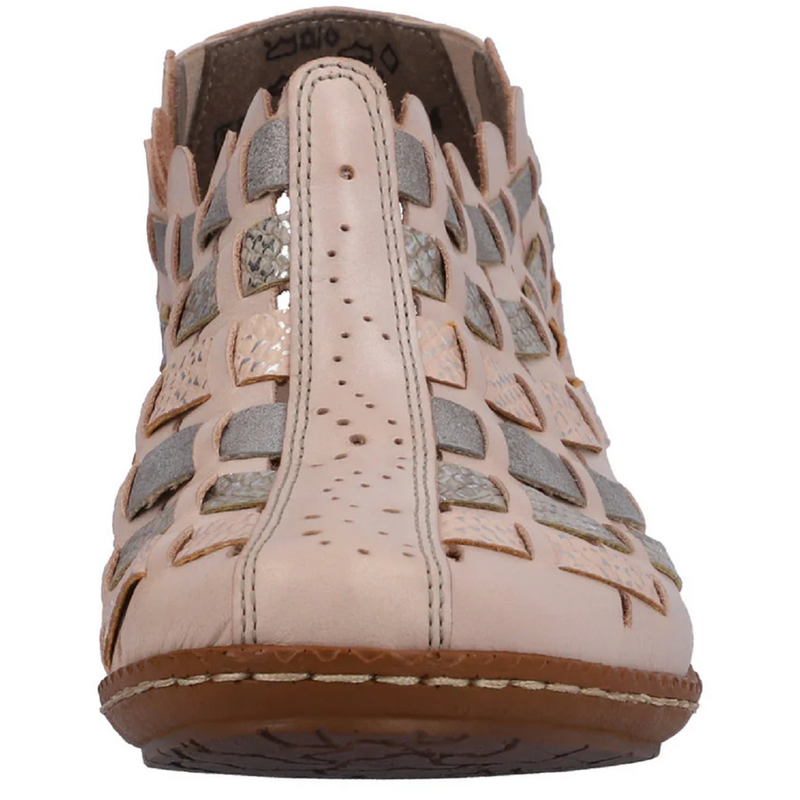 Rieker 46778-64 (Cuba) Clay Light Rose Shoes