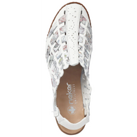 Rieker 46778-80 (Cuba) Weiss Ice Multi Shoes