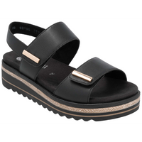 Remonte D0Q59-00 (Gilt) Black Sandals