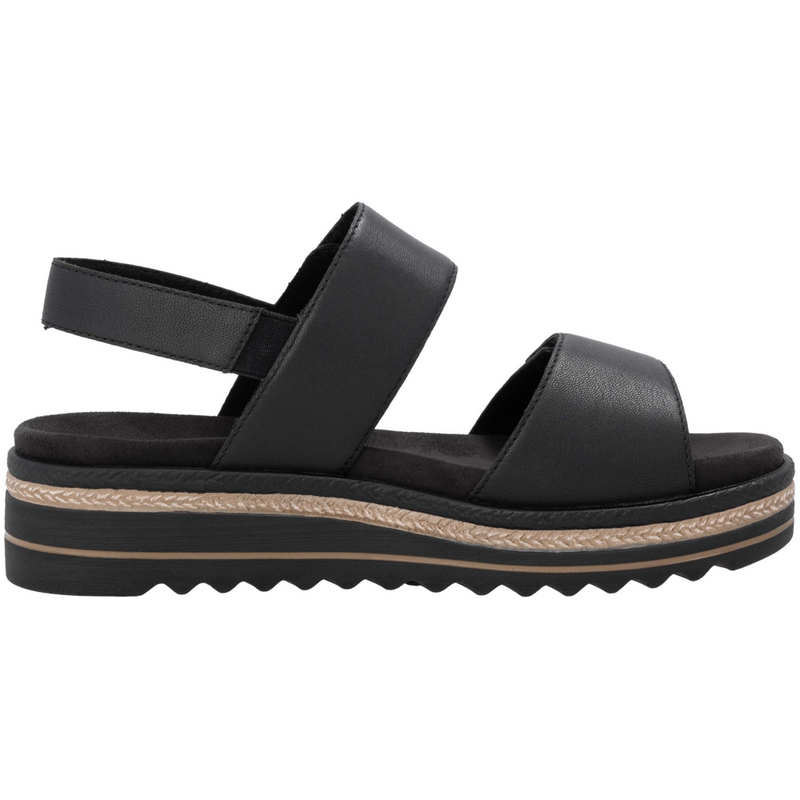 Remonte D0Q59-00 (Gilt) Black Sandals