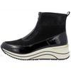 Remonte D0T71-01 (Ebony) Black Ankle Boots