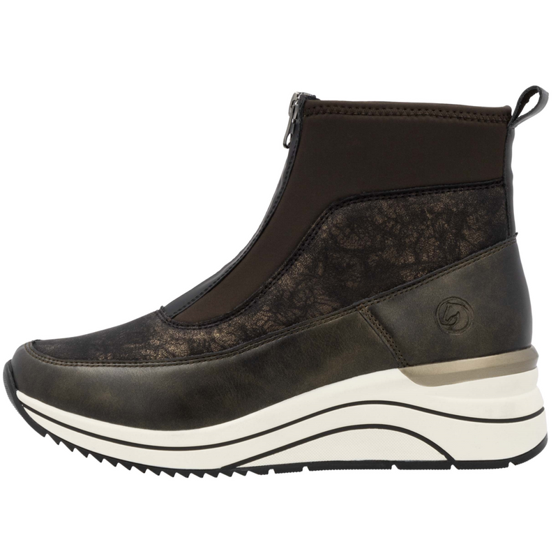 Remonte D0T71-25 (Ebony) Antik Ankle Boots