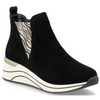 Remonte D0T75-03 (Piano) Black Ankle Boots