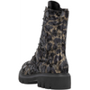 Remonte D1W72-03 (Leopard) Black Ankle Boots