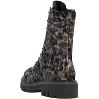 Remonte D1W72-03 (Leopard) Black Ankle Boots