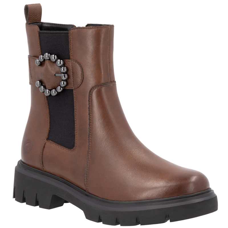 Remonte D1W74-22 (Rushton) Chestnut Ankle Boots