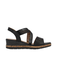 Remonte D3069 (Emma) Black Sandals