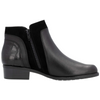 Remonte D6893-02 (Goat) Black Ankle Boots