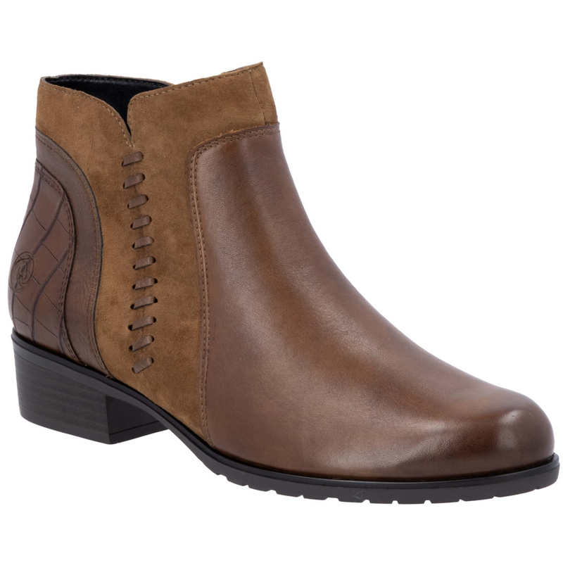 Remonte D6893-22 (Goat) Chestnut Ankle Boots