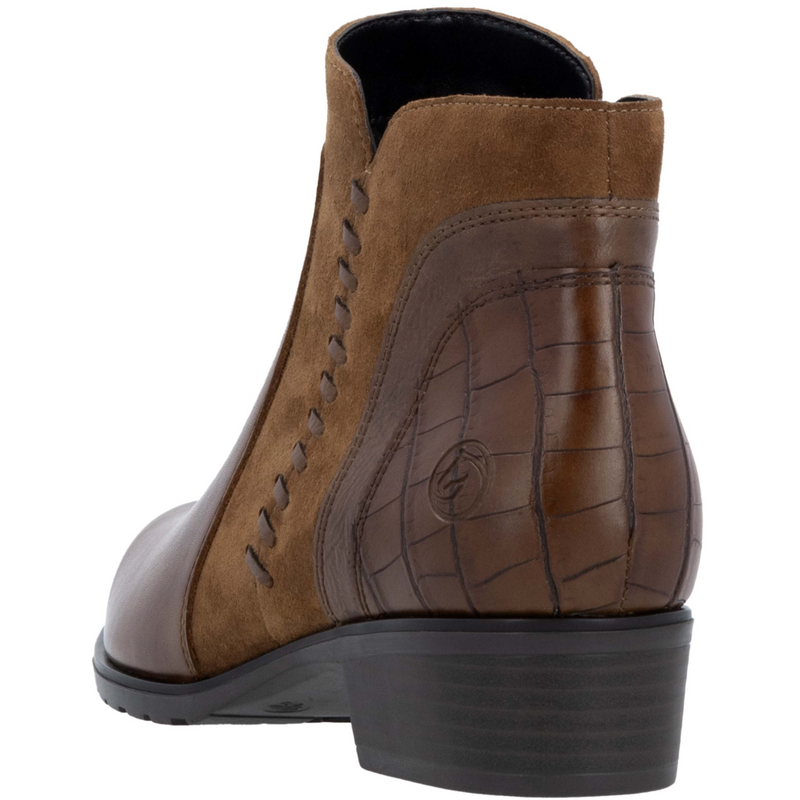 Remonte D6893-22 (Goat) Chestnut Ankle Boots