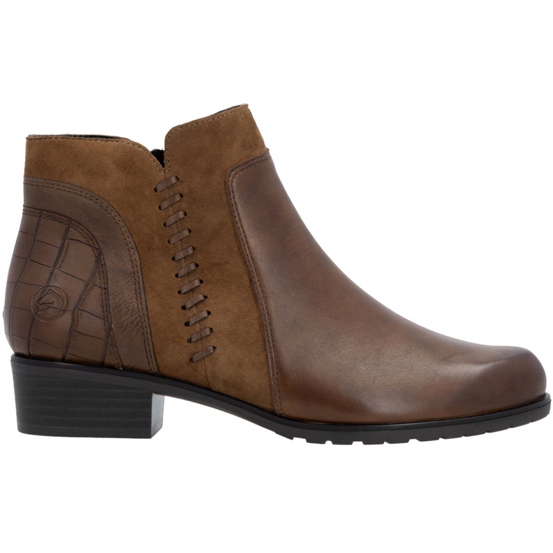 Remonte D6893-22 (Goat) Chestnut Ankle Boots